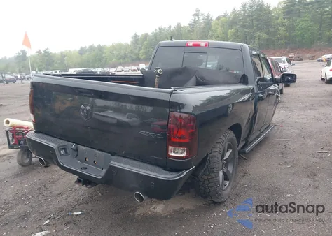 2018 Ram 1500 Big Horn 4X4 6'4 Box из США, поврежденный, VIN 1C6RR7GT6JS138967